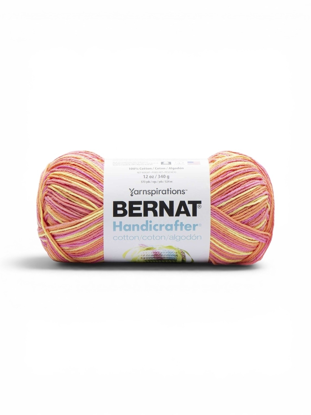 Bernat Handicrafter Cotton Yarn — Sunset